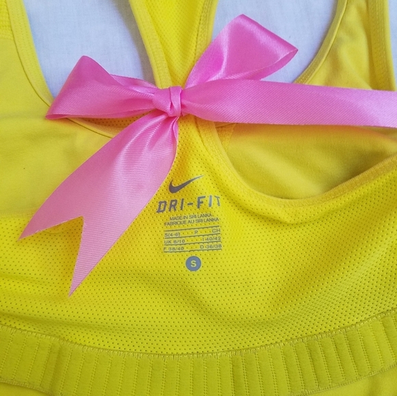 Top,blusa nike dri-fit yellow size S - Picture 5 of 8